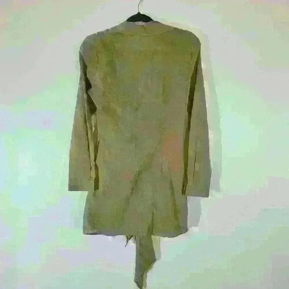 ๐ 3 For $15 ๐ Y2K 2000's NWT Khaki Tie Front Dress Size 10 - Picture 4 of 10